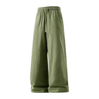 Lightweight Linen Cotton Pants with Drawstring Waist