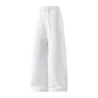 Lightweight Linen Cotton Pants with Drawstring Waist