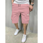 Men’s 3-Pack Breathable Drawstring Shorts with Pockets